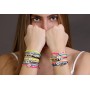 IBAMBOLI BRACCIALE  "ibottoni giallo" 